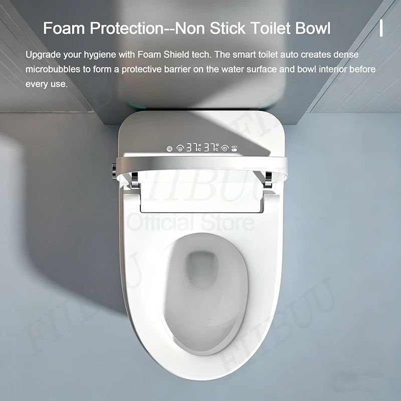 Smart Toilet Bidet System Luxury Integrated Toilet Seat